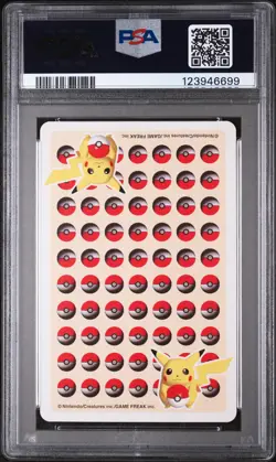 1998 POKEMON STADIUM YELLOW VERSION PLAYING CARDS JOKER SLOWPOKE PSA 9 - Image 2