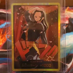 DON!! Nico Robin GOLD EB03 Japanese ONE PIECE Card Heroines Edition - Image 1