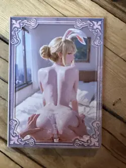 One Piece CCG Goddess Carrot Metal Card - Reverse Cowgirl Bunny - Image 1