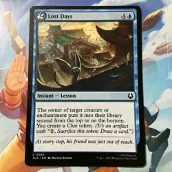 Lost Days 0062 Avatar: The Last Airbender Regular MTG M NM NP - Image 1
