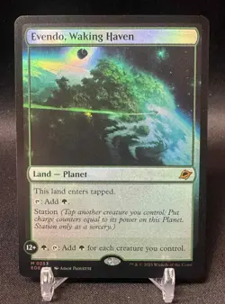 🌈 Evendo, Waking Haven - FOIL - NM- MTG Edge of Eternities - NM - Image 1