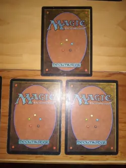 MTG Magic FOREIGN Mother of Runes x1 Aluren x1 Rofellos, Llanowar Emissary x1 MP - Image 2