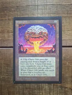1993 CHAOS ORB Magic the Gathering Collector's Edition CE MTG Sharp Corners NP - Image 1