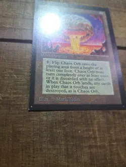 1993 CHAOS ORB Magic the Gathering Collector's Edition CE MTG Sharp Corners NP - Image 4
