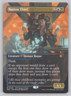 Notion Thief (Borderless) Normal M Special Guests 36 NM - Image 1