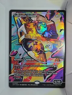 Salvation Engine (Showcase) - M397 - MTG - Aetherdrift (DFT) - Image 1