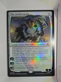 The Aetherspark - M231 - Foil - MTG - Aetherdrift (DFT) - Image 1