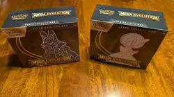 Pokemon Mega Evolution Elite Trainer Box ETB Set of 2 Factory Sealed - Image 1