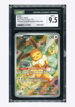 Pokemon CGC 9.5 Eevee Promo 2025 #173 SVP English - Image 1