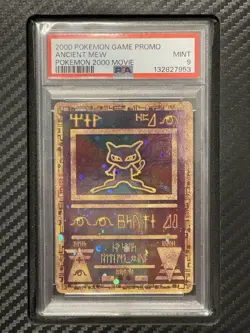 2000 PSA 9 Ancient Mew Pokemon Game Promo Pokemon 2000 Movie Vintage WOTC - Image 1