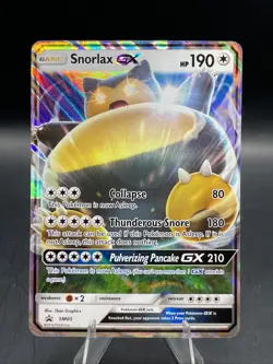 Snorlax GX SM05 Sm Holo Promo Pokemon TCG - Image 1