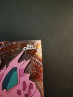 2000 Pokemon Topps Chrome Series 1 - #33 NIDORINO - Chrome Foil Holo RARE (MINT) - Image 4