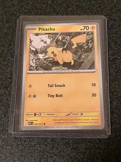 Pikachu 055/217 Common Regular - Pokemon TCG: Ascended Heroes - Image 1