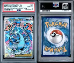 2025 POKEMON MEP PROMO ULTRA-PREMIUM COLLECTION #023 MEGA CHARIZARD X EX PSA 10 - Image 4