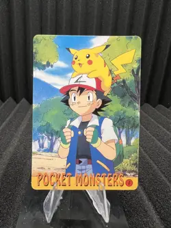 Pokemon Vintage Pocket Monsters Vending HOLO Prism Sticker Bandai 1999 Nintendo - Image 2