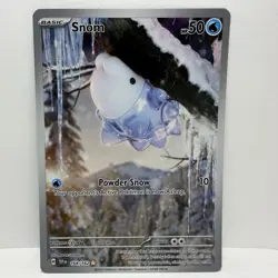 Snom 168/162 Pokemon SV05: Temporal Forces Illustration Rare Holo 2024 - Image 1
