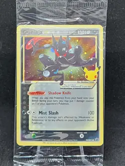 Sealed Gold Star Greninja SWSH144 - Pokemon SWSH Promo 25th Anniversary NM 2021 - Image 1