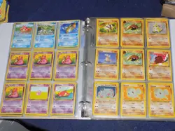 Pokemon VINTAGE binder Collection 324 pokemon w/ Holo + 1st editions + stamped - Image 4