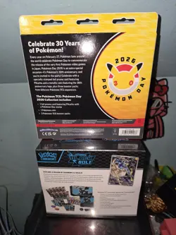 Sealed Pokemon TCG Black Bolt Elite Trainer Box 2026 Pokemon Day Collection - Image 2