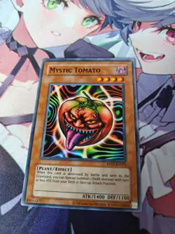 Yu-gi-oh Mystic Tomato RP01-EN076 Common NM (2024 Reprint) - Image 1