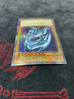 QCR Blue-Eyes White Dragon Quarter Century Secret Rare Yugioh NM TCG MP24-EN001 - Image 4