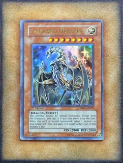 Yugioh Felgrand Dragon SDRL-EN001 Ultra Rare 1st Ed LP - Image 1