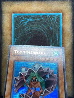 Yugioh Toon Mermaid MRL-072 Ultra Rare Original Print MP - Image 4