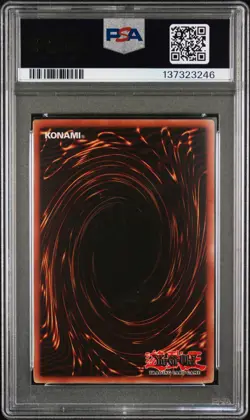 2002 YU-GI-OH! LOB #124 EXODIA THE FORBIDDEN ONE PSA 8 - Image 2