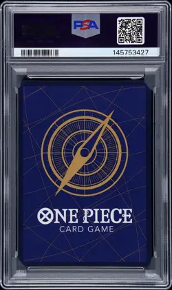 2025 ONE PIECE JPN EB03-ONE PIECE HEROINES EDITION MANGA ALT ART UTA PSA 10 - Image 2