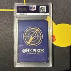2025 ONE PIECE PRB02 ALTERNATE ART #002 TRAFALGAR LAW PSA 10 - Image 2
