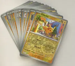 Pokemon Paldea Evolved - Reverse Holo Electric Type Card Lot 16x - Image 1