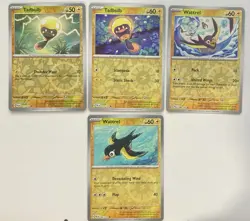 Pokemon Paldea Evolved - Reverse Holo Electric Type Card Lot 16x - Image 4