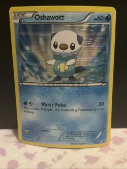 Oshawott - BW03 - Pokemon Black & White Promo Ultra Rare Holo Card NM - Image 1