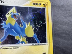 Pokemon TCG Manectric 7/106 Holo SWIRL EX Emerald Card - Image 4
