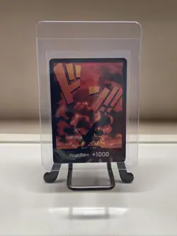 One Piece TCG DON!! Card SABO Devil Fruits Collection Vol. 2 Promo Card NM - Image 1