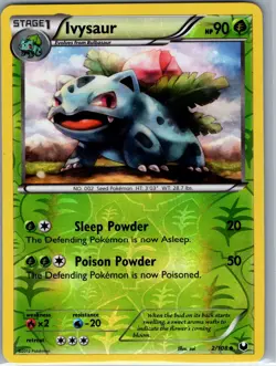 Ivysaur 2/108 Reverse Holo Dark Explorers - Pokemon Card - LP - Image 1