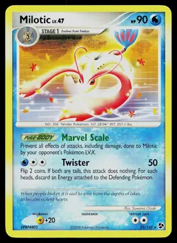 Pokemon Card - Milotic Great Encounters 25/106 Rare Non-Holo - Image 1