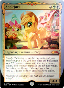 Magic the Gathering Ponies: The Galloping 2 Extra Life 2023 Foil Edition SEALED - Image 3