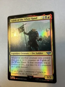 MTG - LOTR - Uncommon - Ugluk of the White Hand - FOIL - Image 1
