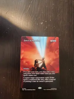 MTG: Force of Negation (Borderless) Avatar: The Last Airbender Reg NM - Image 1