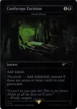 MTG Cordyceps Excision (2199) | NM Foil | Secret Lair Last of Us {SLD} - Image 2
