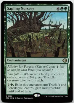 Sapling Nursery R Lorwyn Eclipsed 192 NMFoil - Image 1