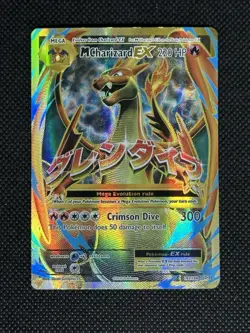 Pokemon TGC M Charizard EX Full Art Ultra Rare 101/108 XY Evolutions - Image 1