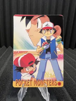 Pokemon Vintage Pocket Monsters Vending HOLO Prism Sticker Bandai 1999 Nintendo - Image 2