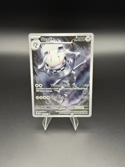 Pokemon ME01: Mega Evolution - Steelix - Illustration Rare Holo 150/132 - Image 1