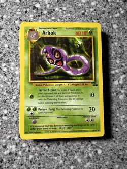 LP WOTC Pokemon Fossil complete set of common and uncommon cards - Image 2