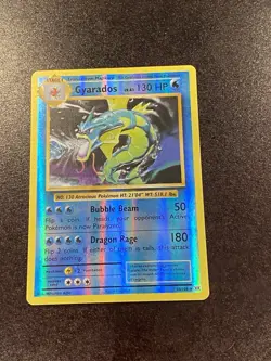 Pokemon Gyarados TCG Reverse Holo Rare Card 34/108 Evolutions NM PWE - Image 1