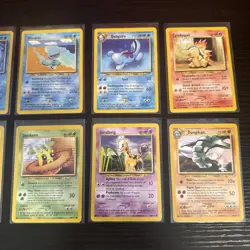 Pokemon TCG Neo Genesis Non-Holo Card Lot Of 10 LP-MP - Image 3