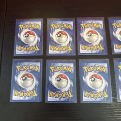 Pokemon TCG Neo Genesis Non-Holo Card Lot Of 10 LP-MP - Image 5