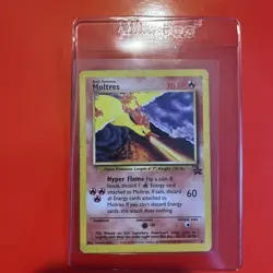 1999 Pokemon Wizards of the Coast Exclusive Black Star Promos Moltres #21 - Image 1